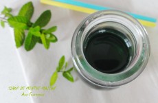 sirop-de-menthe-maison