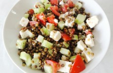 salade de lentilles a la grecque
