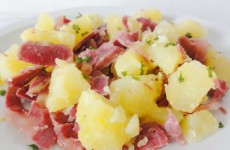 salade tiede de pommes de terre gesiers