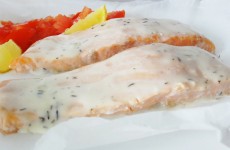 papillotte de saumon sauce hollandaise