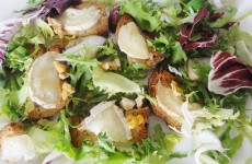 salade de chevre chaud aux noix