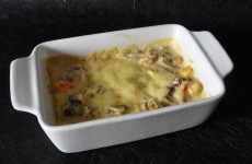 Cassolette de crevettes au curry