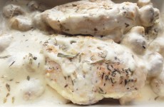 Poulet de Bresse a la creme