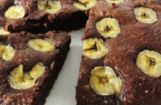 Gateau fondant chocolat banane
