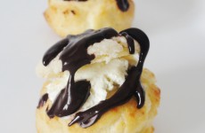 Profiteroles au chocolat