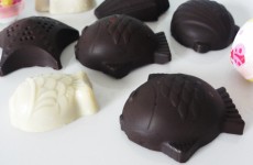 Friture de paques en chocolat