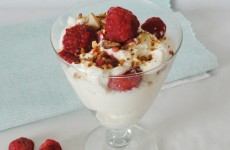 Sabayon framboise au Marsala