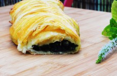 Feuillete tresse aux epinards et feta