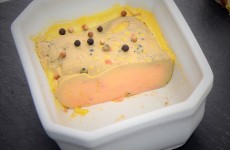 Foie gras maison en terrine au four