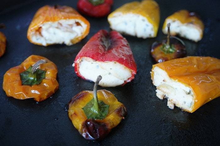 Mini poivrons apéritifs farcis | Aux Fourneaux
