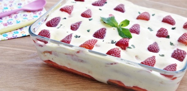 recette tiramisu fraise familiale