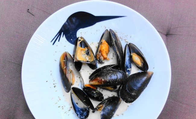 Moules à la crème