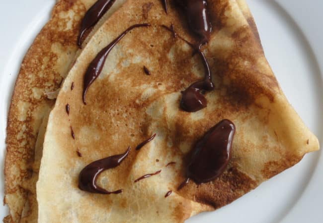 Crêpes au chocolat