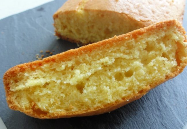 Cake au citron et fleur d’oranger