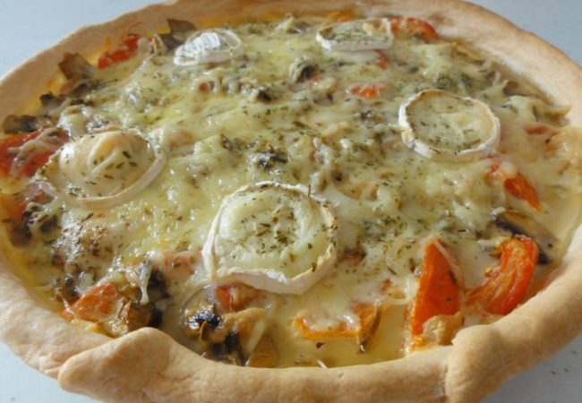 Tarte façon pizza