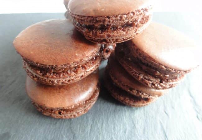 Macarons au Nutella