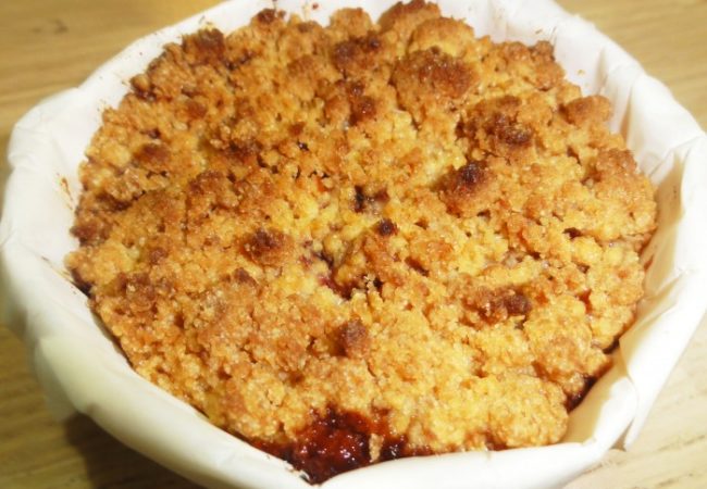 Crumble aux pommes