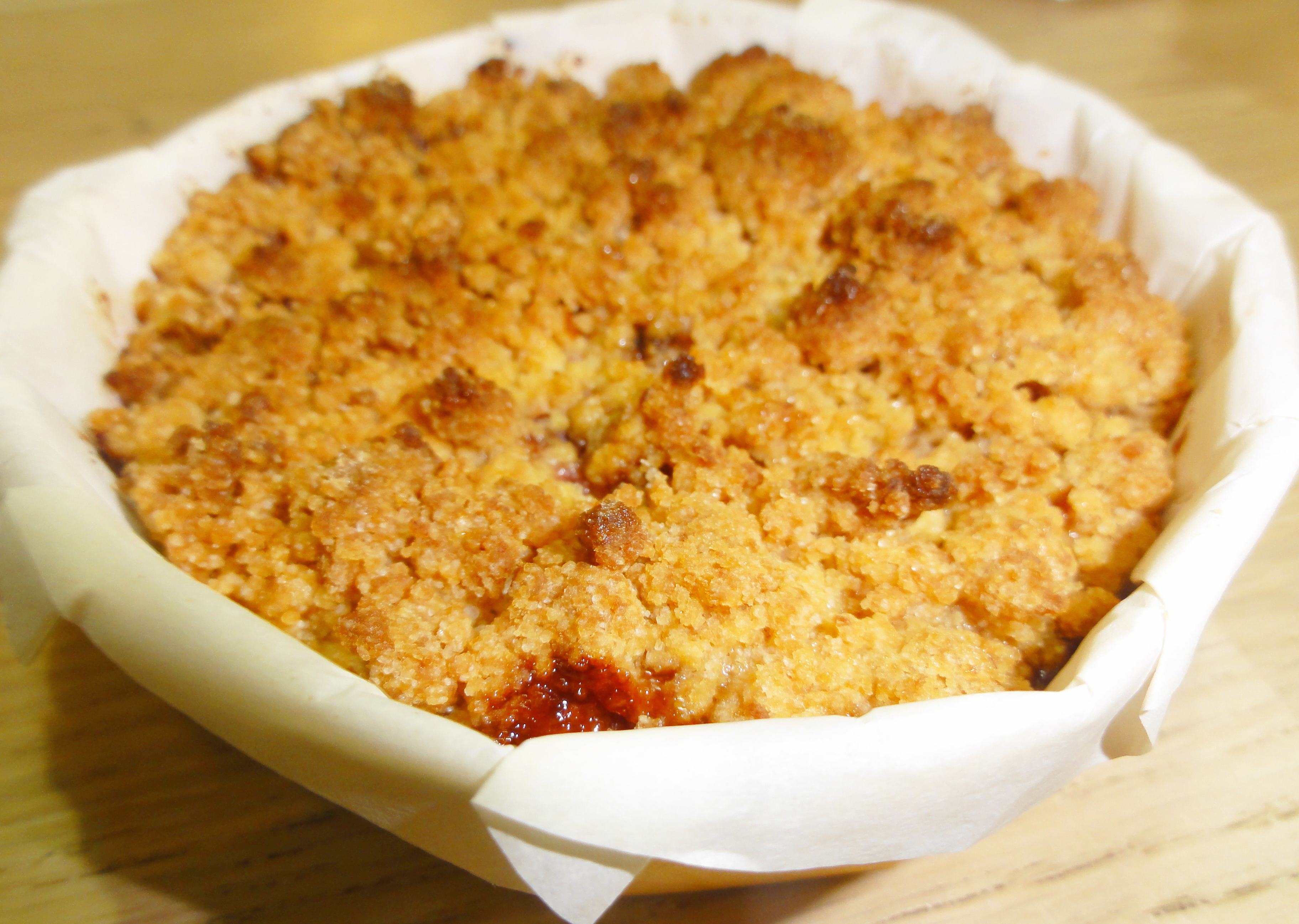 crumble pommes