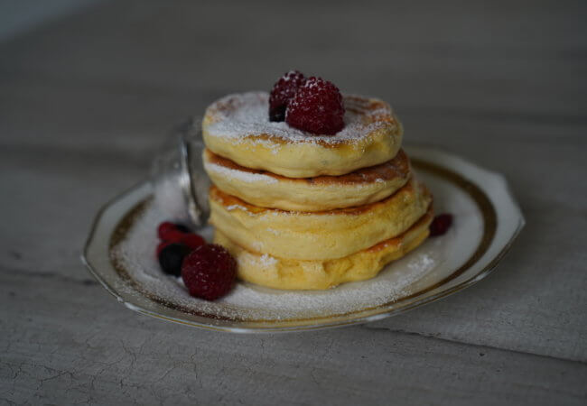 Pancakes maison au yaourt