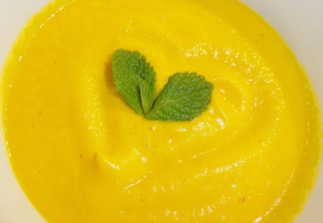 Soupe de carottes à l’orange