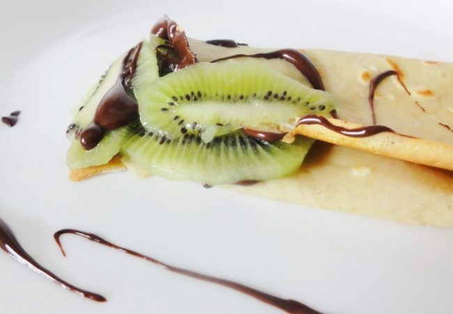 Crêpes chocolat kiwi