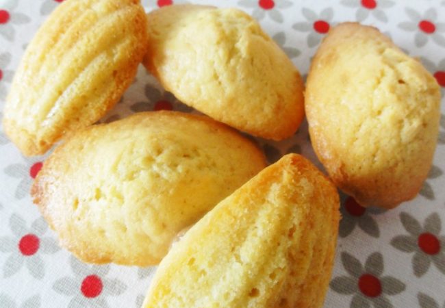 Madeleines de Philippe Conticini