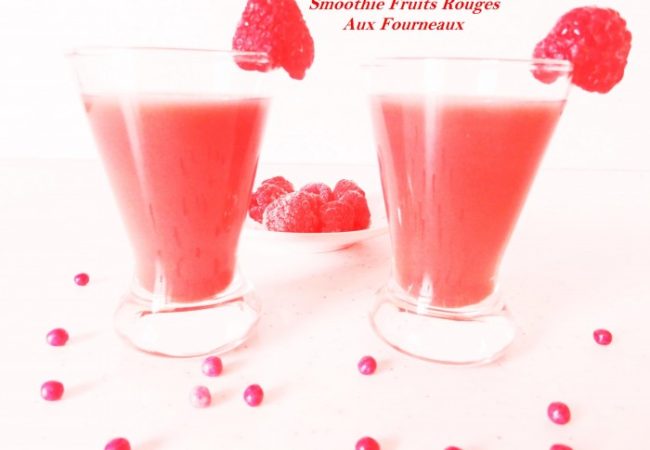 Smoothie fruits rouges