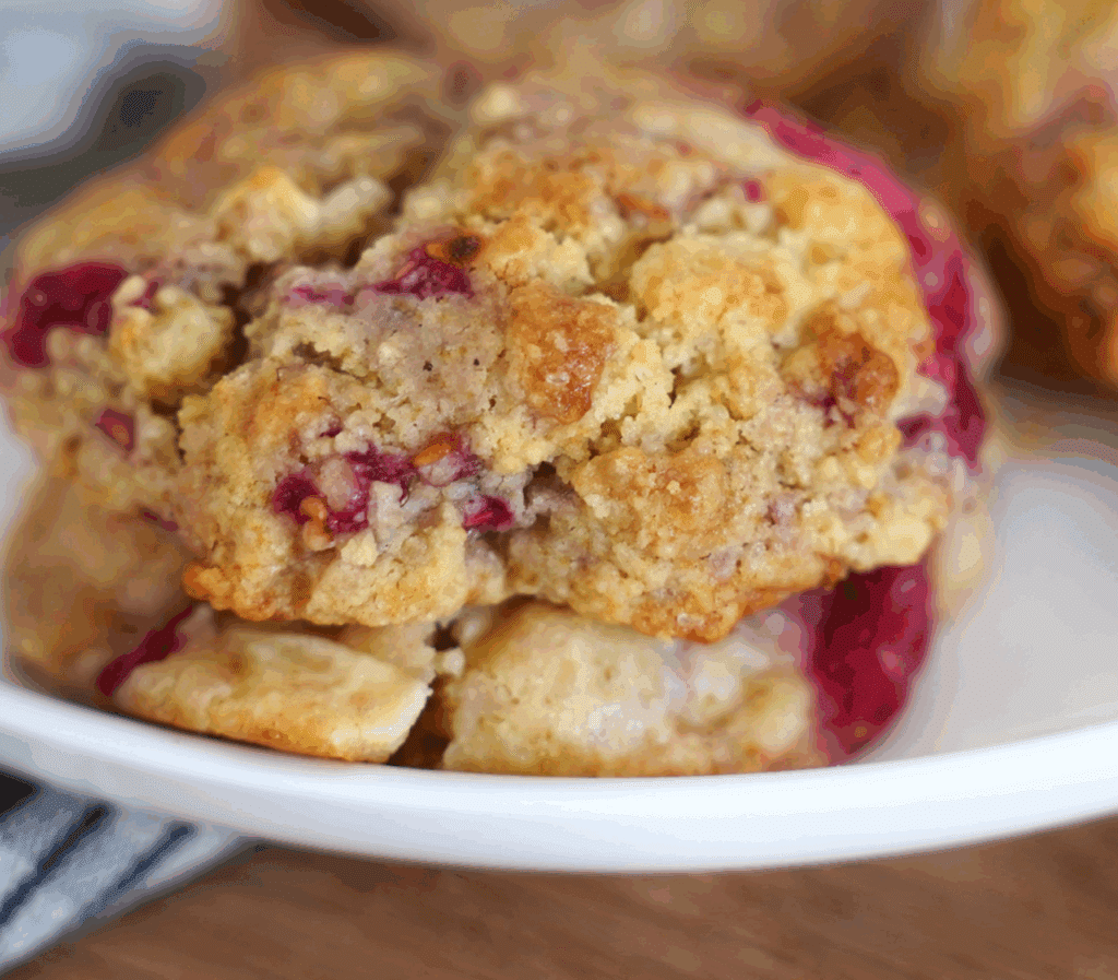 Cookies chocolat blanc & framboises