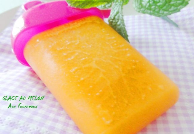 Bâtonnets glacés au melon