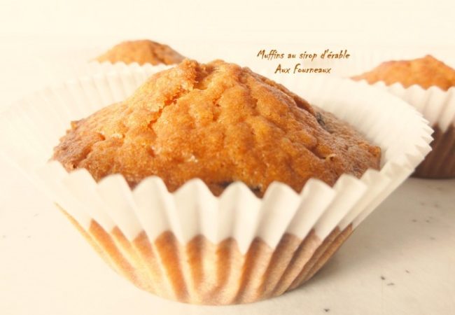 Muffins au sirop d’érable 100% Québec