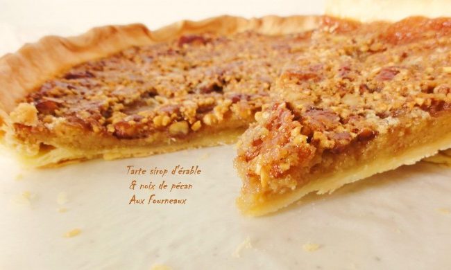 Tarte sirop d’érable et noix de pécan