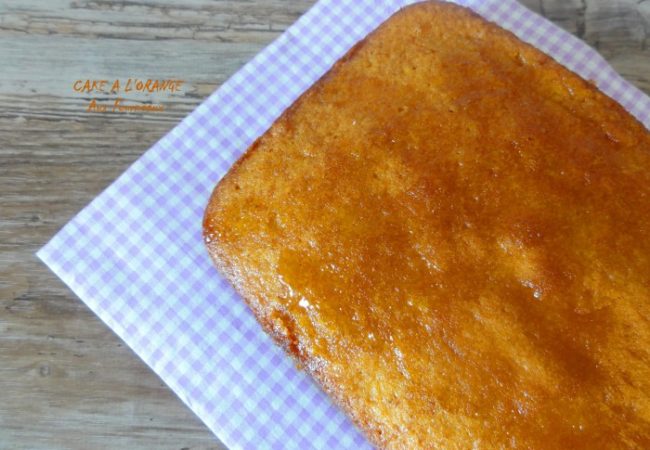 Cake à l’orange: recette