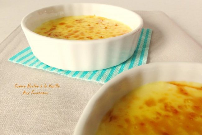 Crème brûlée au bain marie