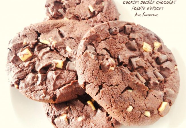 Cookies Double Chocolat pointe d’épices