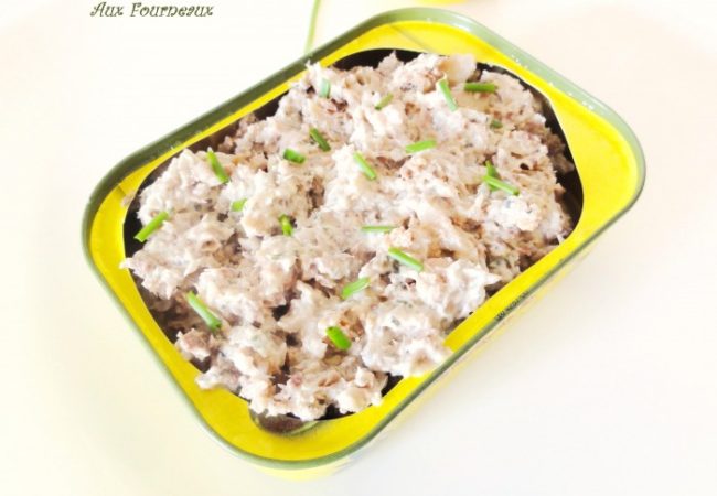 Tartinade de sardines express