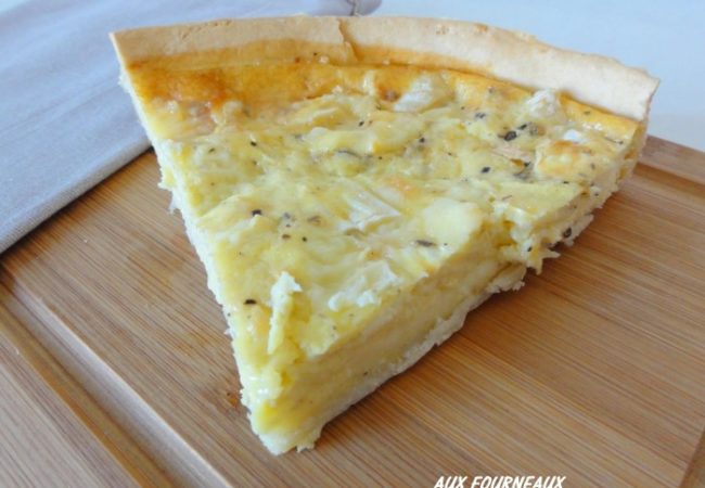 Quiche camembert et miel