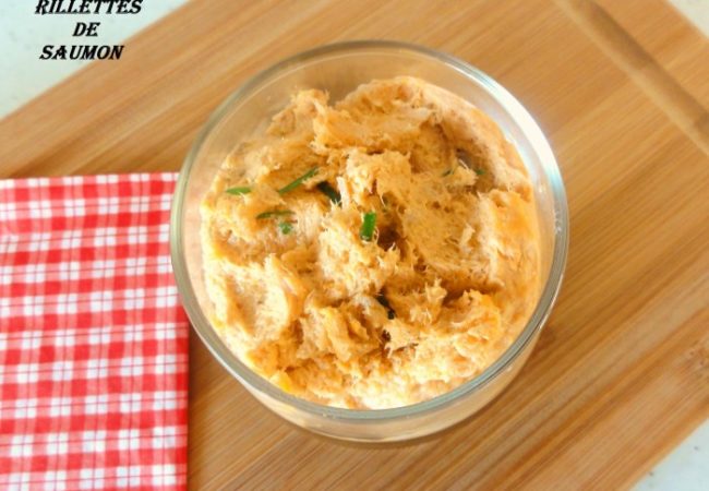 Rillettes de saumon frais