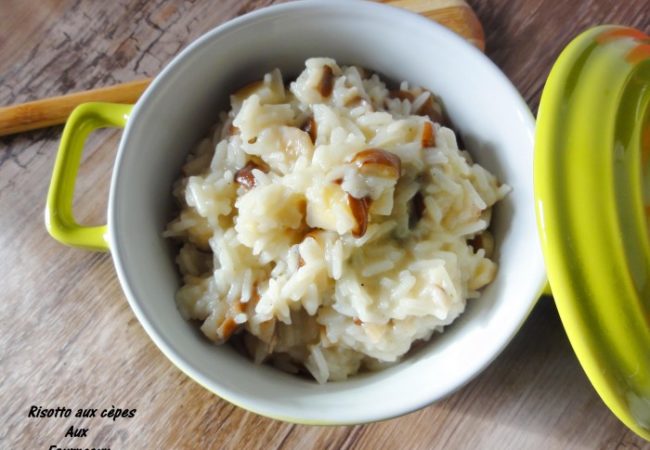 Risotto aux cèpes