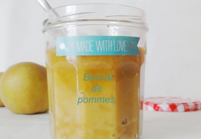 Beurre de pommes sirop d’érable