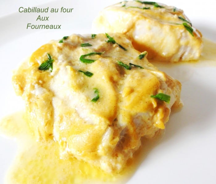 Cabillaud Roti A La Moutarde Aux Fourneaux