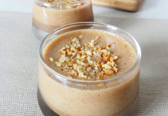 Mousse chocolat pralinoise