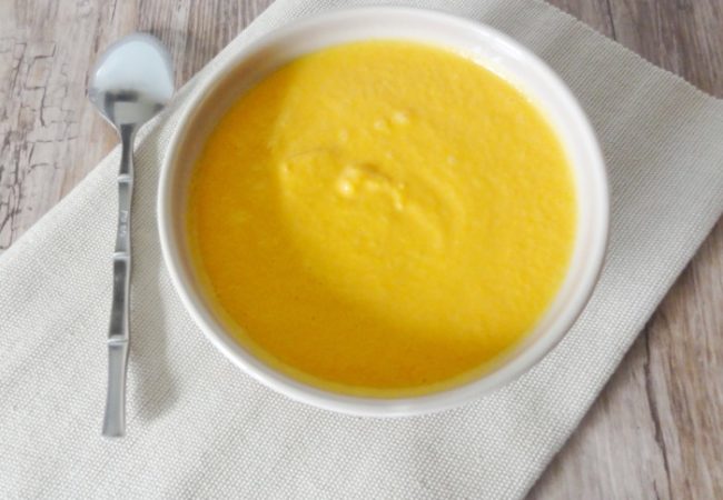 Velouté de potiron au sucre