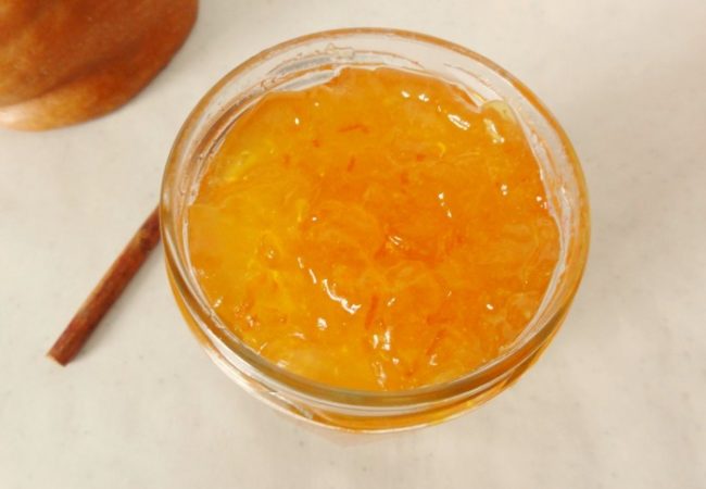 Confiture potiron orange cannelle