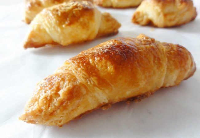 Croissants jambon fromage sans béchamel