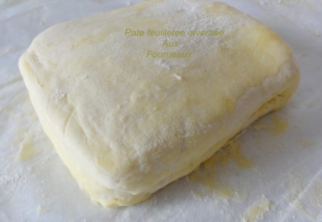 Pâte feuilletée inversée