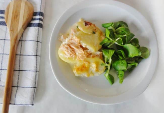 Tartiflette saumon reblochon