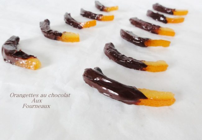 Orangettes au chocolat