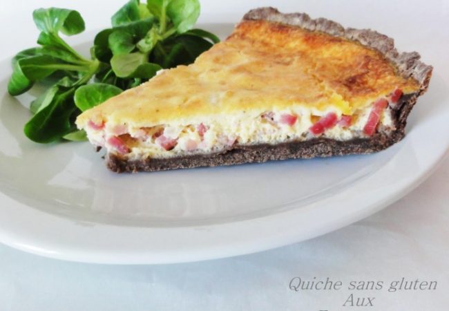 Quiche Lorraine sans gluten