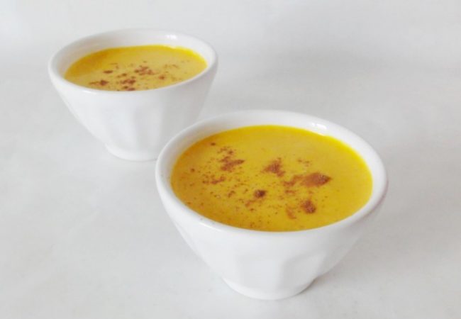 Soupe onctueuse courge muscade