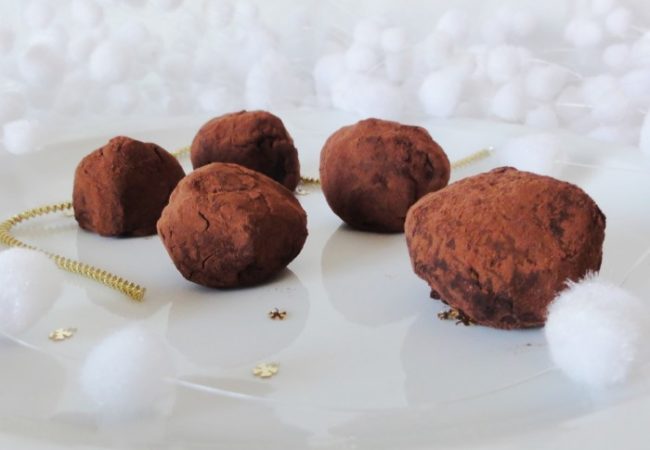 Truffes chocolat orange